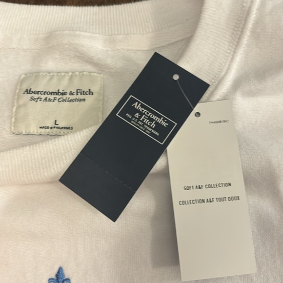 Abercrombie Soft AF French Riviera Sweater - White - Large - Picture 4 of 7